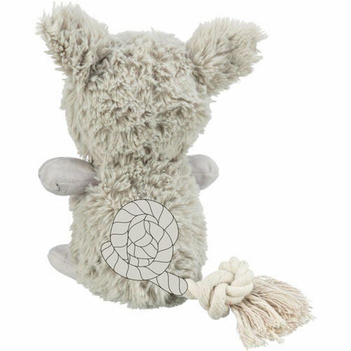 Peluche para perros Trixie Gris Poliéster Felpa Algodón Monstruo 32 cm 1