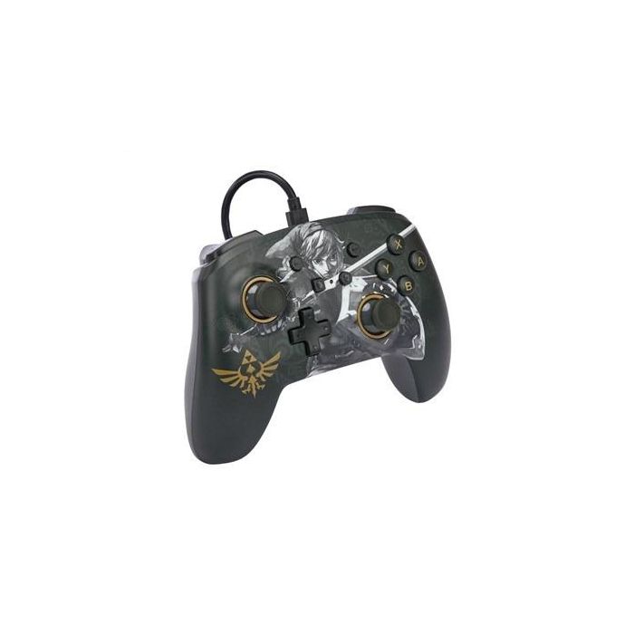 Mando con Cable PowerA Enhanced Battle-Ready Link para Nintendo Switch - NSGP0091-01, Oficial Nintendo, Botones Asignables, Cable USB-C 3m 2 Mando con Cable PowerA Enhanced Battle-Ready Link para Nintendo Switch - NSGP0091-01, Oficial Nintendo, Botones Asignables, Cable USB-C 3m 2