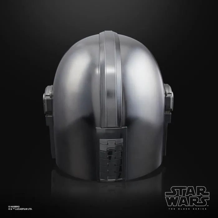 Hasbro Star Wars The Mandalorian Casco Electrónico Black Series Réplica 1:1 Ajustable LED 5