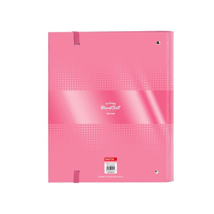 Carpeta de anillas BlackFit8 Glow up A4 Rosa (27 x 32 x 3.5 cm) 1