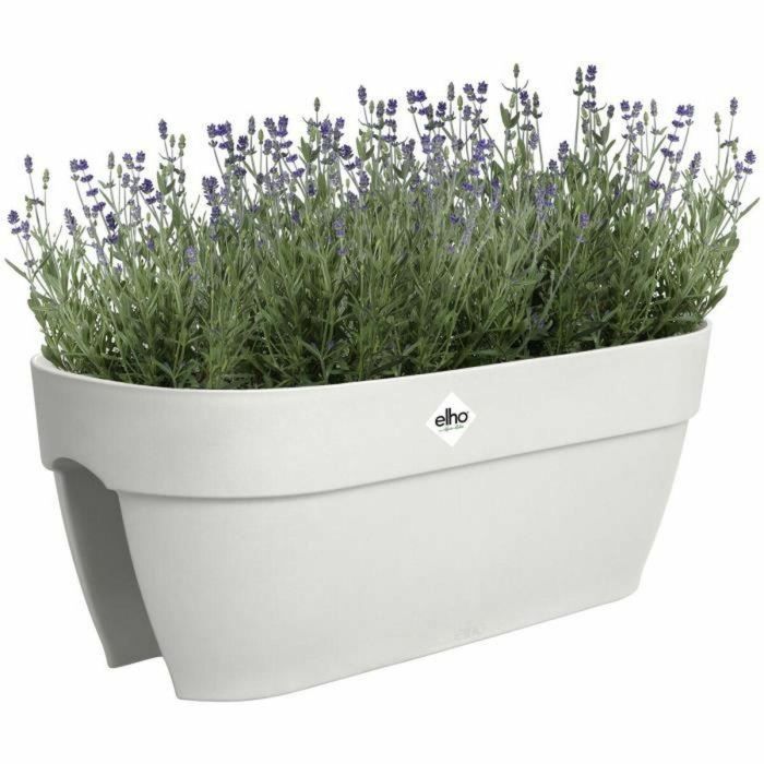 ELHO ELH8711904534448 Maceta Vibia Campana Flower Bridge 60, Blanca, L 26 x A 59 x A 22 cm, para Balcón y Exterior, 100% Reciclada 2 ELHO ELH8711904534448 Maceta Vibia Campana Flower Bridge 60, Blanca, L 26 x A 59 x A 22 cm, para Balcón y Exterior, 100% Reciclada 2