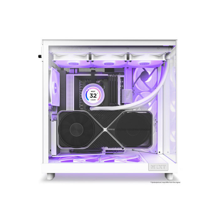 NZXT H6 Air Flow Midi Tower Blanco CC-H61FW-R1