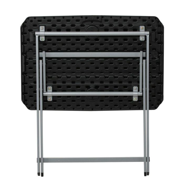 Mesa auxiliar Lifetime Negro 75 x 66 x 50,5 cm Acero Plástico 5