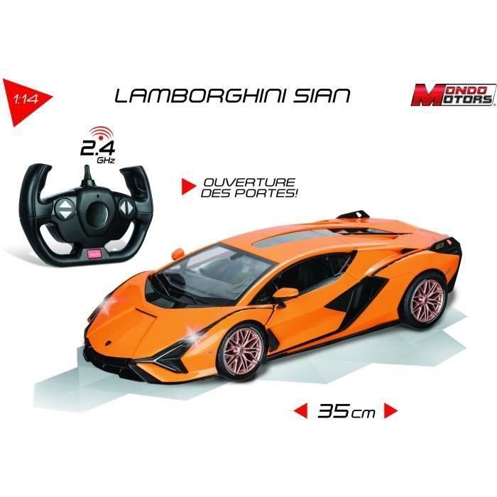Mondo Motors MON8001011636617 Coche Radiocontrol Lamborghini Sian Escala 1:14 con Luces 3