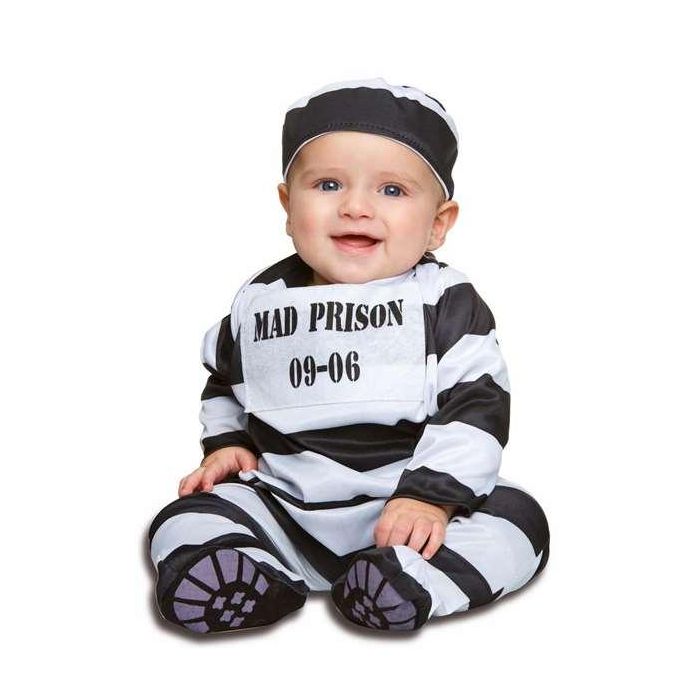 Disfraz baby prisoner talla 7-12 m Disfraz baby prisoner talla 7-12 m