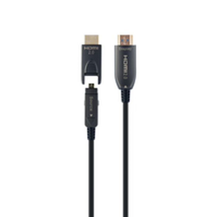 Gembird CCBP-HDMID-AOC-30M cable HDMI HDMI tipo A (Estándar) HDMI tipo D (Micro) Negro 3 Gembird CCBP-HDMID-AOC-30M cable HDMI HDMI tipo A (Estándar) HDMI tipo D (Micro) Negro 3