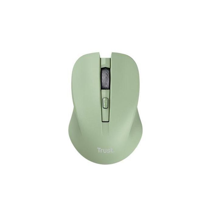 Trust Ratón Mydo Silent Wireless 25042, Ratón Óptico Inalámbrico hasta 1800 DPI, Color Verde 2