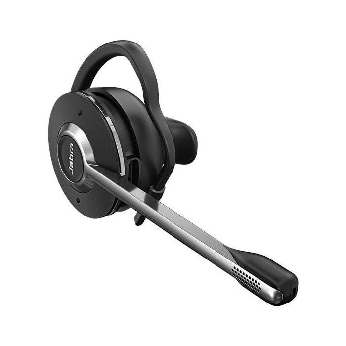 Jabra Engage 75 Convertible - Auricular DECT Supraaural Inalámbrico para Oficina/Call Center, Bluetooth 5.0, Cancelación de Ruido, Negro