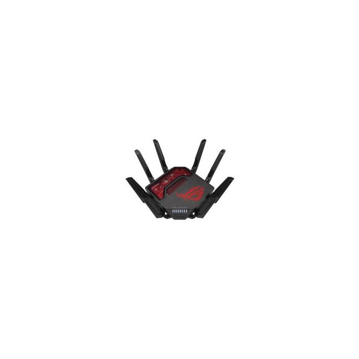 Asus ROG Rapture GT-BE19000 Router Gaming WiFi 7 802.11be Tribanda 320 MHz 4096-QAM MLO 90IG0850-MO9A0V Asus ROG Rapture GT-BE19000 Router Gaming WiFi 7 802.11be Tribanda 320 MHz 4096-QAM MLO 90IG0850-MO9A0V
