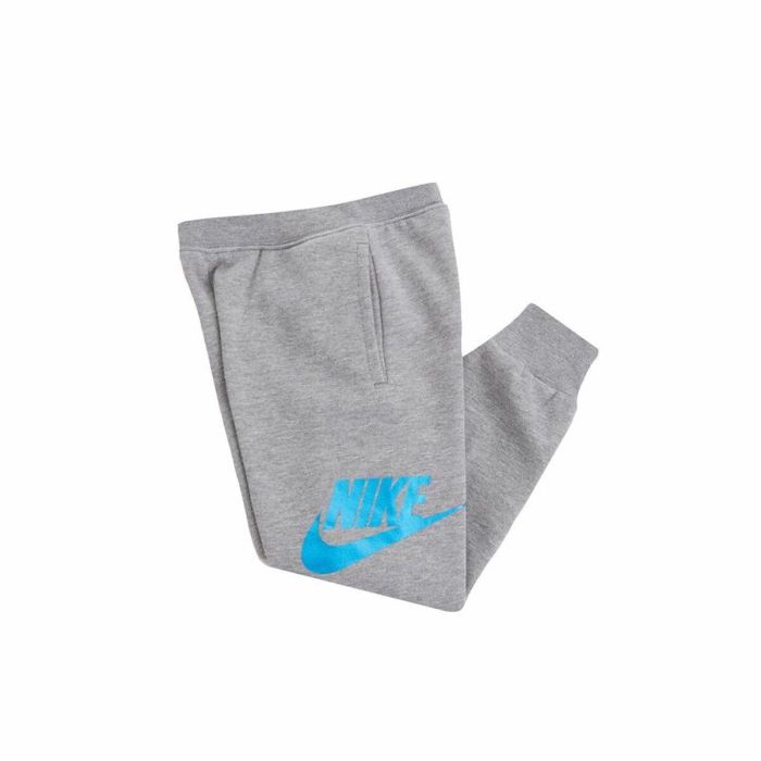 Pantalón Deportivo Infantil Nike HBR Gifting Gris 1 Pantalón Deportivo Infantil Nike HBR Gifting Gris 1