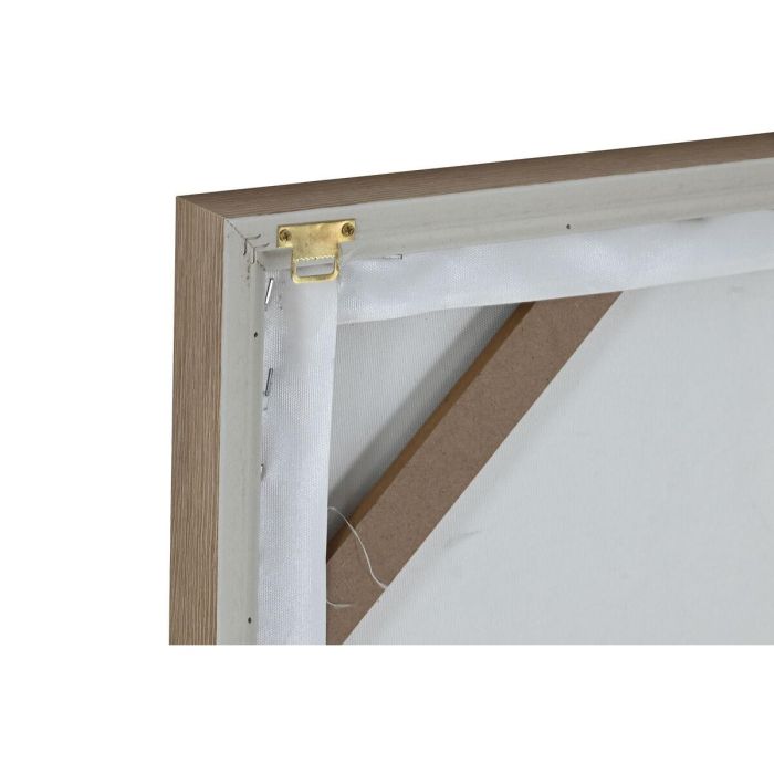 DKD Home Decor Cuadro Moderno Lienzo y Yute Beige Blanco 60x60x3.8 cm Set de 2 1 DKD Home Decor Cuadro Moderno Lienzo y Yute Beige Blanco 60x60x3.8 cm Set de 2 1