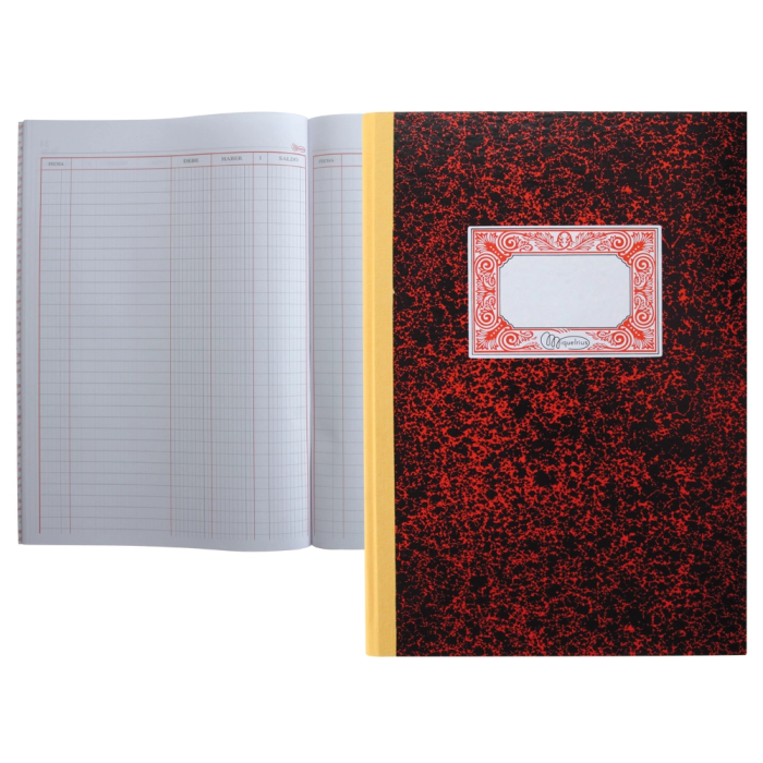 Miquelrius 3016 Libro de Cuentas Corrientes Folio 100 Hojas Cartone 70g 1 Miquelrius 3016 Libro de Cuentas Corrientes Folio 100 Hojas Cartone 70g 1