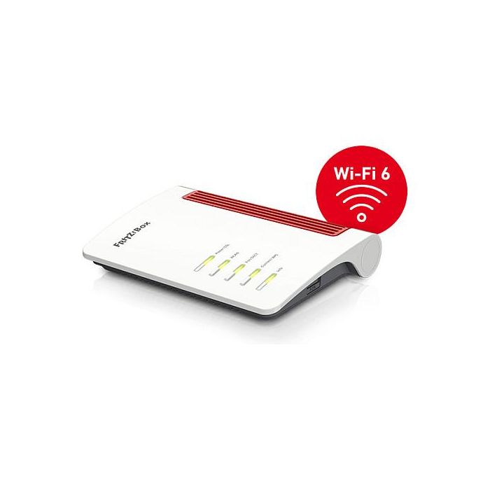 AVM Fritz!Box 7510 Router Wi-Fi 6 (802.11ax) Banda Única 2.4 GHz Ethernet ADSL Blanco