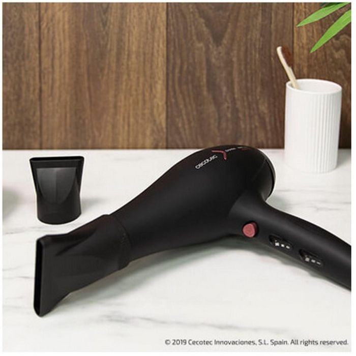 Cecotec IoniCare 5350 PowerShine Fire Secador de Pelo Iónico 2600W con Difusor y Boquilla para Antiencrespamiento, Negro y Rosa 2 Cecotec IoniCare 5350 PowerShine Fire Secador de Pelo Iónico 2600W con Difusor y Boquilla para Antiencrespamiento, Negro y Rosa 2