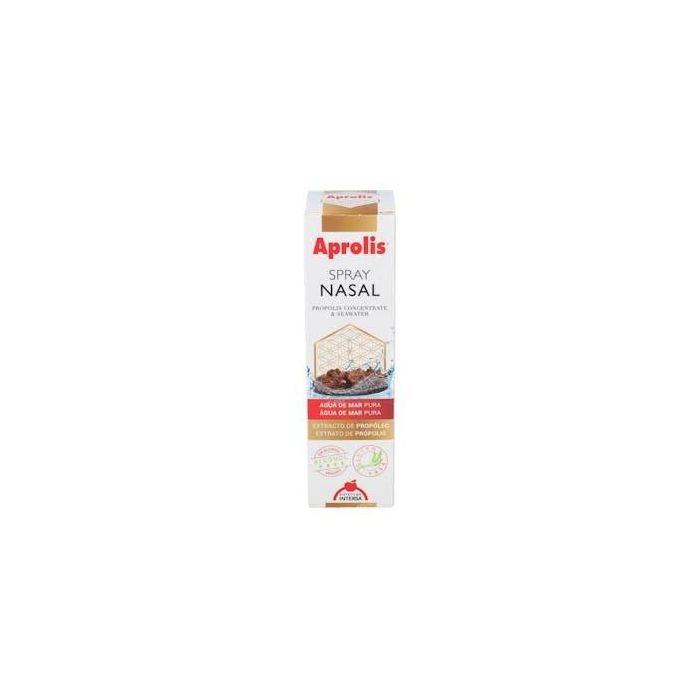 Aprolis Spray Nasal 20ml con Propóleo y Agua de Mar Isotónica para Limpieza Nasal Completa