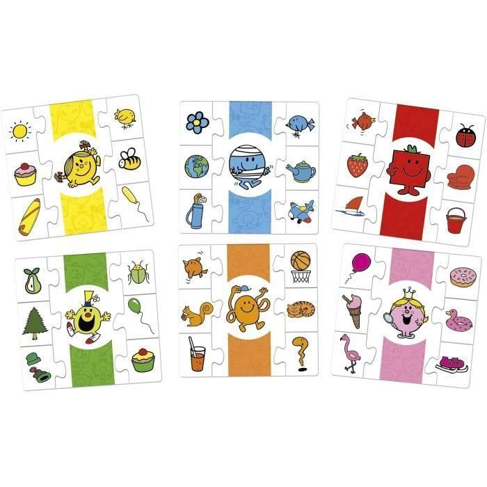 Juego de aprendizaje - EDUCA - Monsieur Madame - Colores 1 Juego de aprendizaje - EDUCA - Monsieur Madame - Colores 1