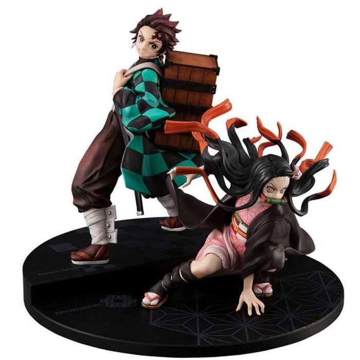 MEGAHOUSE Figura G.E.M. series Kamado brother and sister Demon Slayer Kimetsu no Yaiba 17cm