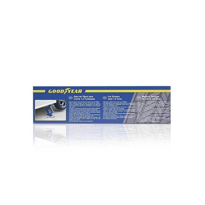 Abc GOD1255 Gato Tijera para Coche Gy Evo 1,5 Toneladas 3 Abc GOD1255 Gato Tijera para Coche Gy Evo 1,5 Toneladas 3