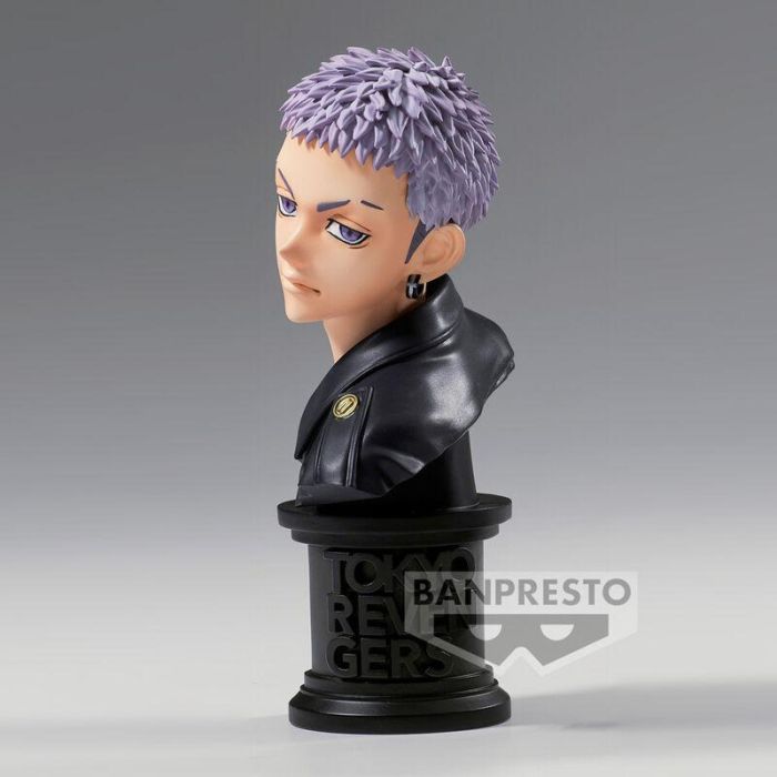 Banpresto Figura Tokyo Revengers Faceculptures Takashi Mitsuya (Ver.A) - Basada en la licencia Tokyo Revengers 1