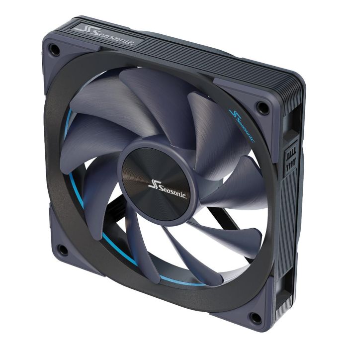 Seasonic MagFlow 1225PWM Ventilador 120mm PWM Negro Pack 3 Unidades 4