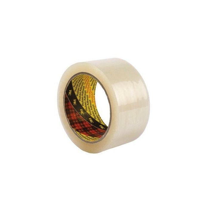 Cinta De Embalaje Scotch Pp Rollo 66X50 Bajo Ruido Transparente 6 unidades