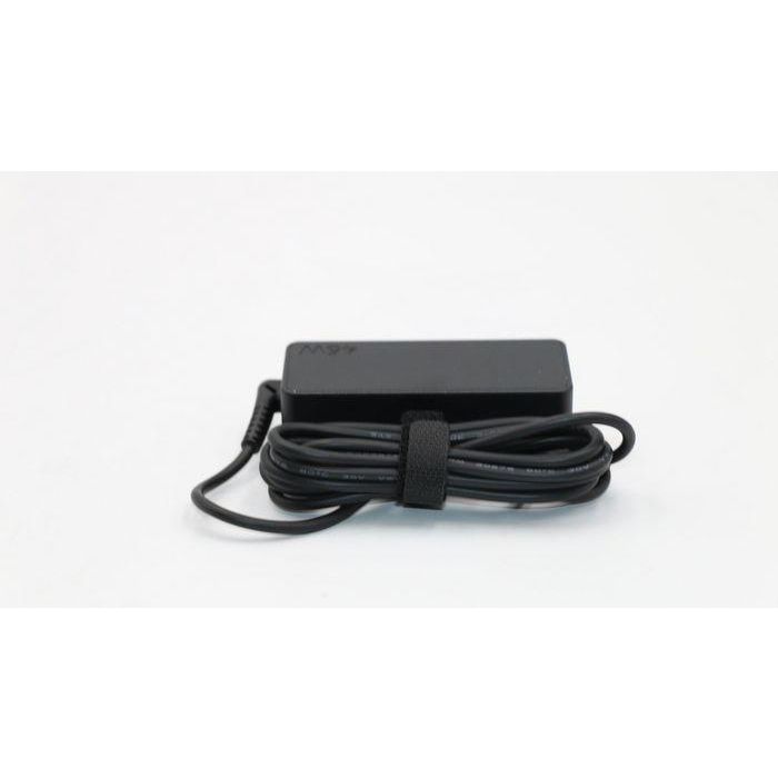 Lenovo Notebook power adapter with 45W output, supports 20V, 15V, 9V, and 5V voltages, 2-pin design, worldwide compatibility. 2 Lenovo Notebook power adapter with 45W output, supports 20V, 15V, 9V, and 5V voltages, 2-pin design, worldwide compatibility. 2