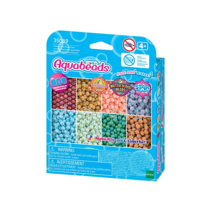 Epoch Aquabeds Set de Recarga de Abalorios Acuarela - Kit Complementario con 800 Unidades en 8 Colores - Para Niños +3 Años 3 Epoch Aquabeds Set de Recarga de Abalorios Acuarela - Kit Complementario con 800 Unidades en 8 Colores - Para Niños +3 Años 3