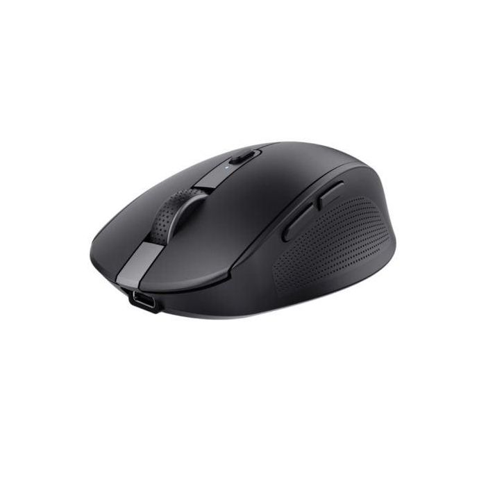 Ratón Inalámbrico por Bluetooth Trust Ozaa Compact Wireless/ Batería recargable/ Hasta 3200 DPI/ Negro Ratón Inalámbrico por Bluetooth Trust Ozaa Compact Wireless/ Batería recargable/ Hasta 3200 DPI/ Negro