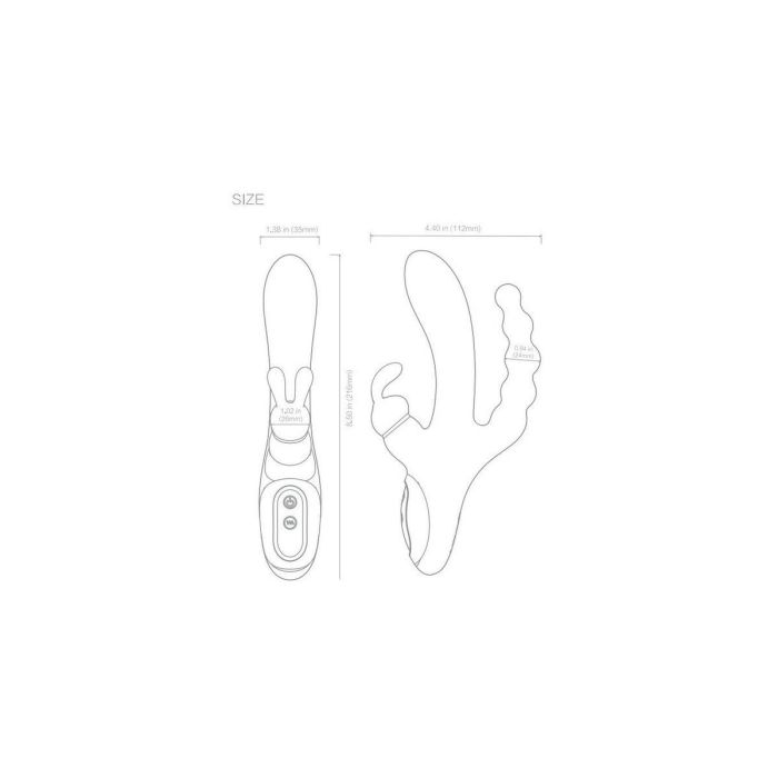 Vibrador Doble Estimulación Diversual 1 Vibrador Doble Estimulación Diversual 1