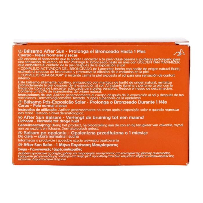 Lancaster Golden Tan Maximzer After Sun Balm 3 Lancaster Golden Tan Maximzer After Sun Balm 3