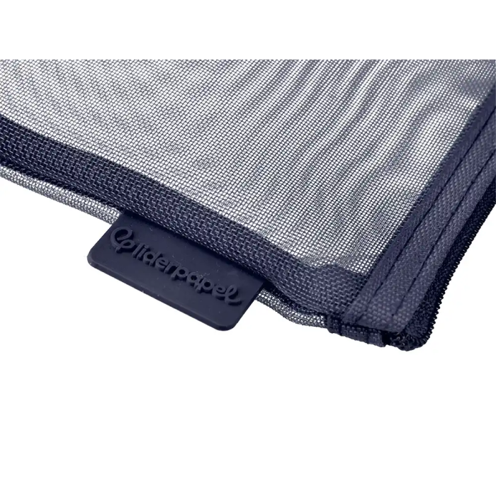 Liderpapel Bolsa Zipper Bag Multiusos Transpirable DIN A6 Azul Marino Poliester 4