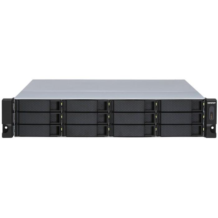 Qnap TL-R1200S-RP Unidad de Expansión JBOD 12 Bahías 2U Rack SATA 2.5/3.5" Fuente Redundante SAS 6Gb/s 3
