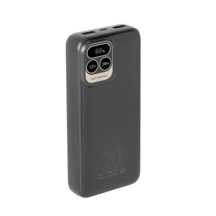 Rivacase VA2521 Powerbank 20000mAh Negro Carga Inalambrica 10W PD QC 20W Pantalla LCD 0 Rivacase VA2521 Powerbank 20000mAh Negro Carga Inalambrica 10W PD QC 20W Pantalla LCD 0