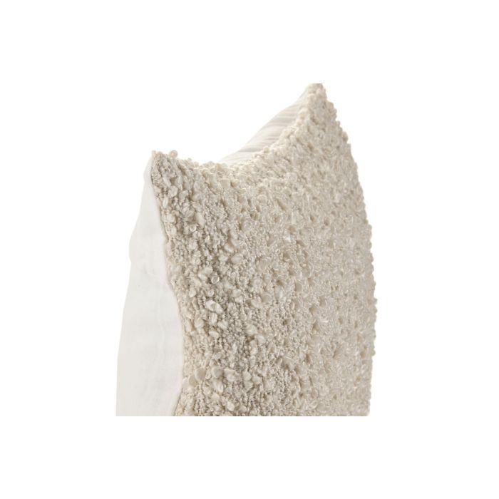 Cojin Tradicional DKD Home Decor Crudo 50 x 50 cm (2 Unidades) 1