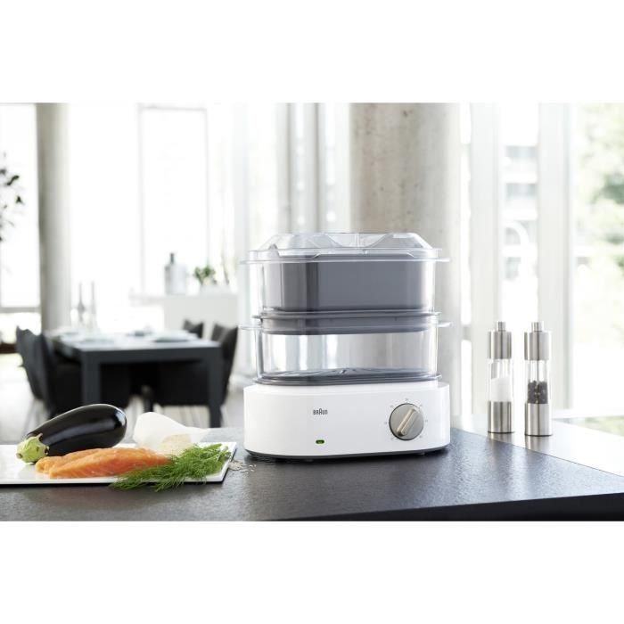BRAUN FS5100WH Identity Collection Steam Cooker - Blanco 2 BRAUN FS5100WH Identity Collection Steam Cooker - Blanco 2