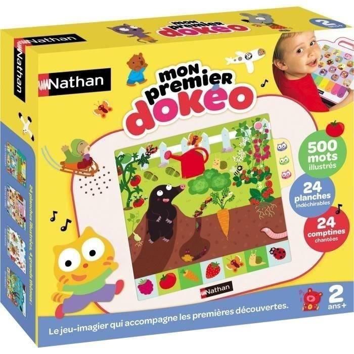 Nathan NAT3262190003132 Mi Primer Dokeo 2024 - Juego de Imágenes para Conversaciones y Descubrimientos Divertidos Nathan NAT3262190003132 Mi Primer Dokeo 2024 - Juego de Imágenes para Conversaciones y Descubrimientos Divertidos
