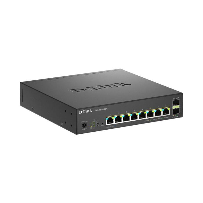 D - link Switch DMS-1250-10SPL 10 Puertos 2.5G Ethernet Gestionado PoE 120W 1