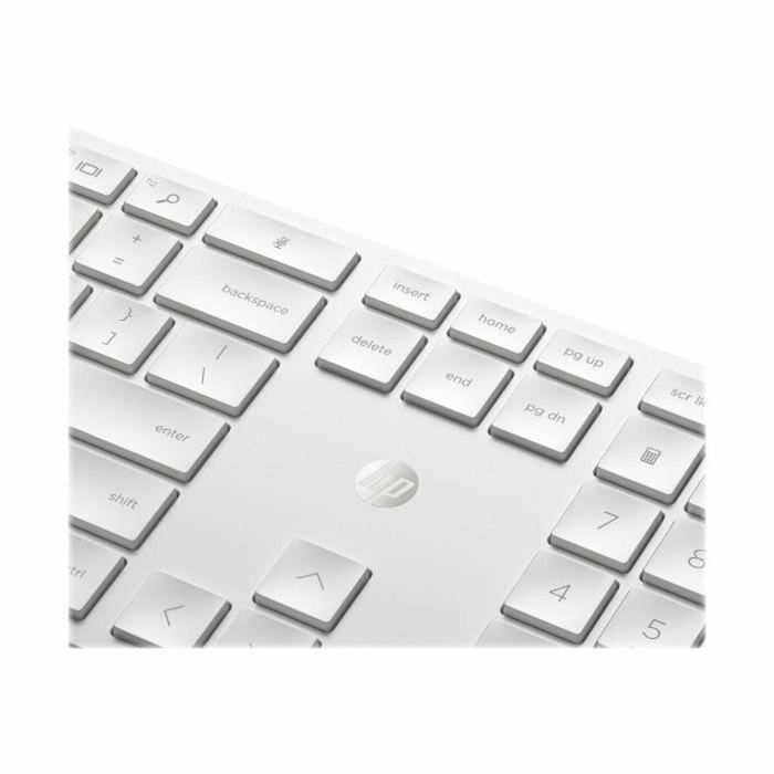 HP HP1686101115818 Juego de Teclado y Ratón 650 AZERTY Francés Blanco 1
