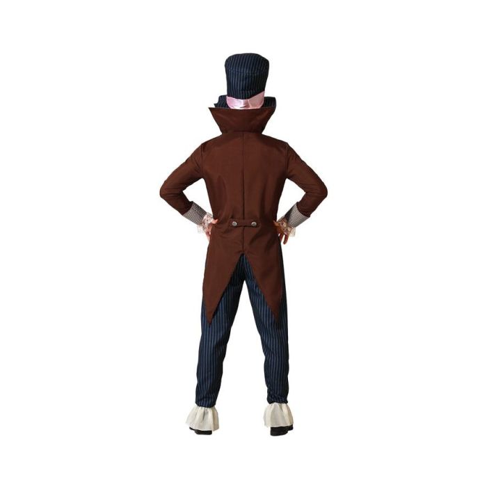 Disfraz Sombrerero Loco Traje Marron Hombre Adulto XS-S 2 Disfraz Sombrerero Loco Traje Marron Hombre Adulto XS-S 2