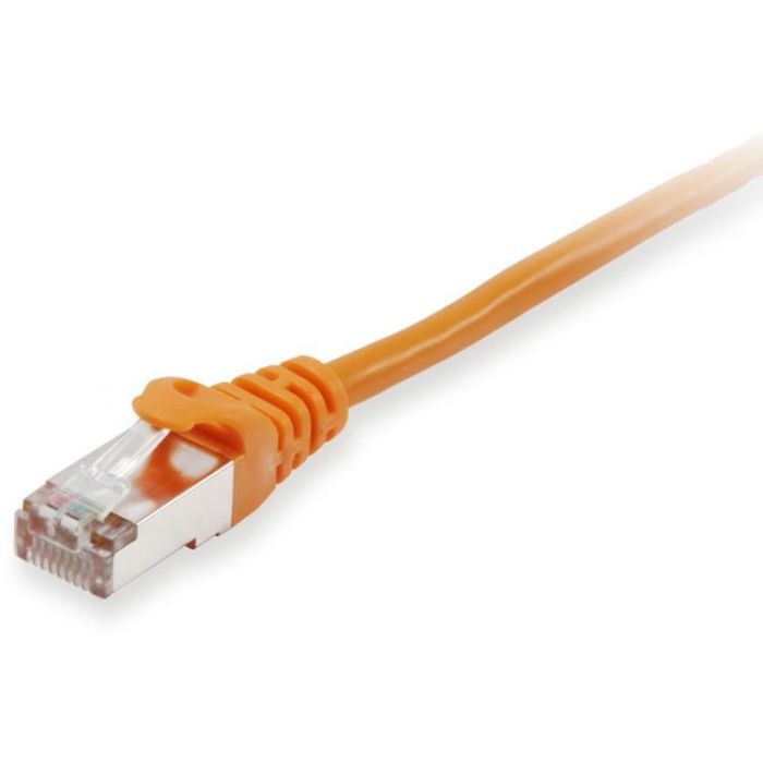 Equip Patchkabel Cat6 S/FTP 2xRJ45 15.00m orange LSZH Polybeutel 1