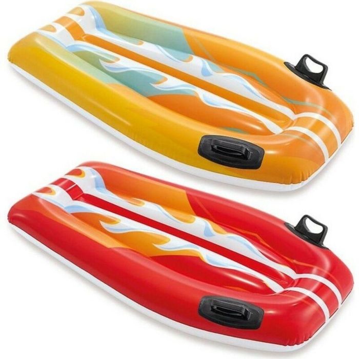 Intex Bodyboard Tabla Inflable Infantil para Niños y Niñas, con 2 Asas, 112x62 cm, Recomendado a partir de 6 Años, Colores Surtidos 0 Intex Bodyboard Tabla Inflable Infantil para Niños y Niñas, con 2 Asas, 112x62 cm, Recomendado a partir de 6 Años, Colores Surtidos 0