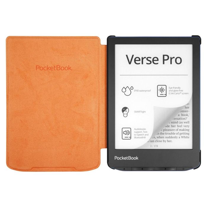 Pocketbook Funda Shell Series Verse Verse - Carcasa naranja 6" compatible con Verse y Verse Pro 2 Pocketbook Funda Shell Series Verse Verse - Carcasa naranja 6" compatible con Verse y Verse Pro 2