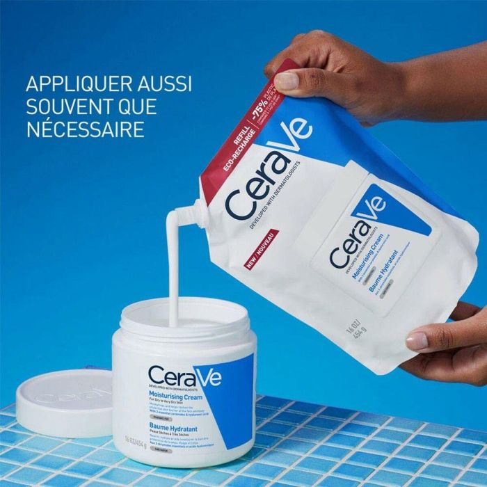 Cerave Crema Hidratante Piel Seca a Muy Seca con 3 Ceramidas y Tecnología MVE - 454 gr 4