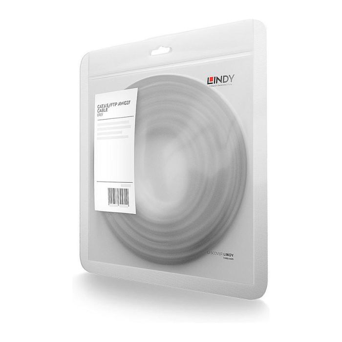 LINDY 47708 Patchkabel Cat6 S/FTP Gris 10m LINDY 47708 Patchkabel Cat6 S/FTP Gris 10m