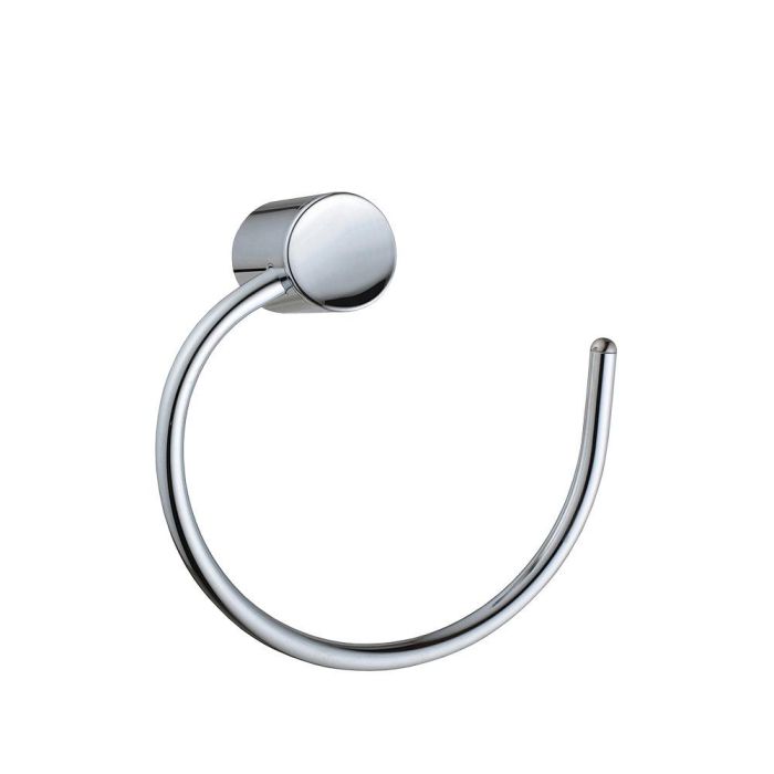 Edm Toallero inoxidable percha Ø15,5x5,61x16,03 cm cromado 0 Edm Toallero inoxidable percha Ø15,5x5,61x16,03 cm cromado 0
