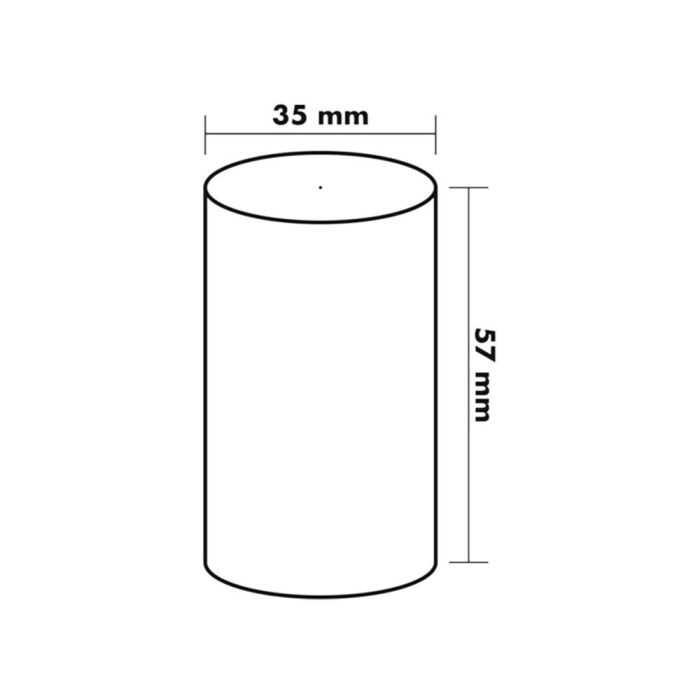 Rollo Sumadora Termico Q-Connect 57 mm Ancho X 35 mm Diametro Para Tpv Sin Bisfenola 10 unidades 2