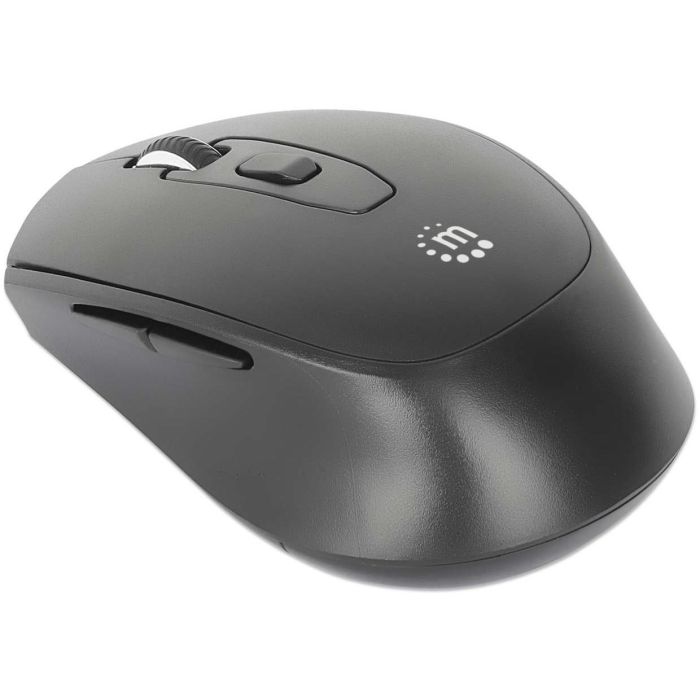 MANHATTAN MW6200 USB-A Funkmaus 6 Tasten und Mausrad schwarz 1