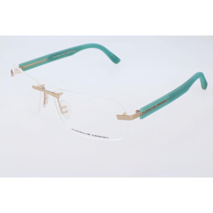 Montura de Gafas Hombre Porsche Design P8233-E Dorado ø 60 mm 2