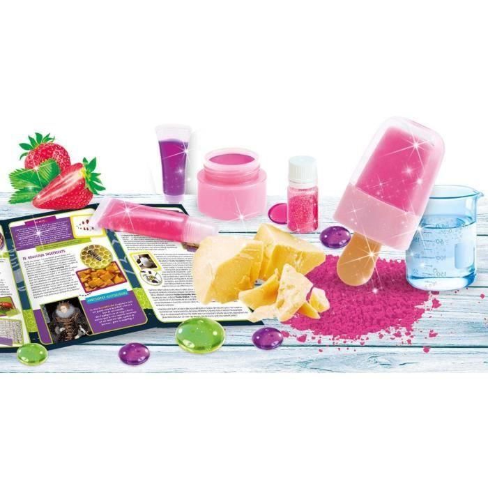 Lisciani Giochi LIS8008324104949 Kit Científico Descubrimiento Cosmético I'M A GENIUS POCKET con Ingredientes Naturales y Recetas Variadas 1