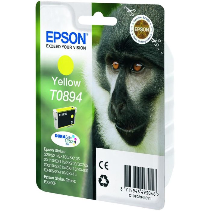 Epson Stylus S20/SX105/SX205/405 Cartucho Amarillo 1